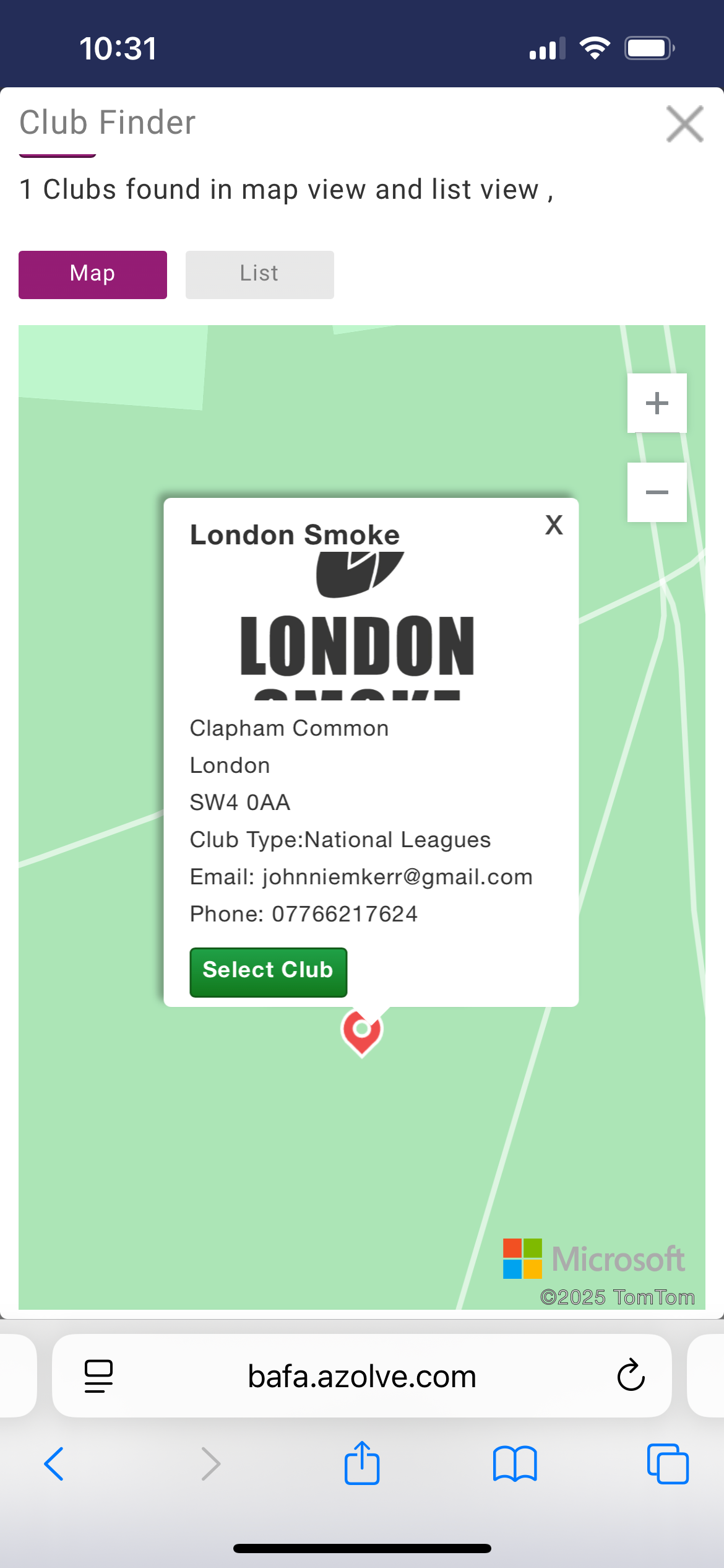 Selecting London Smoke