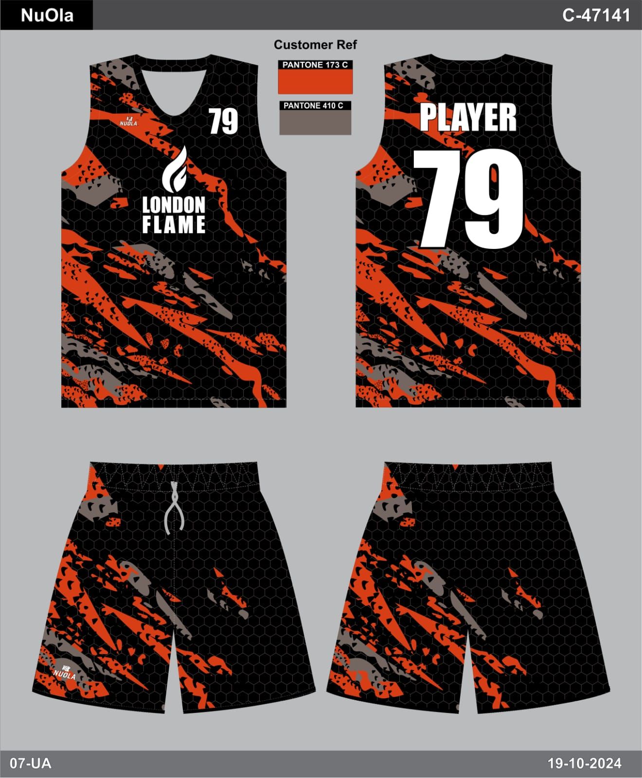 Kit mockup, tops only